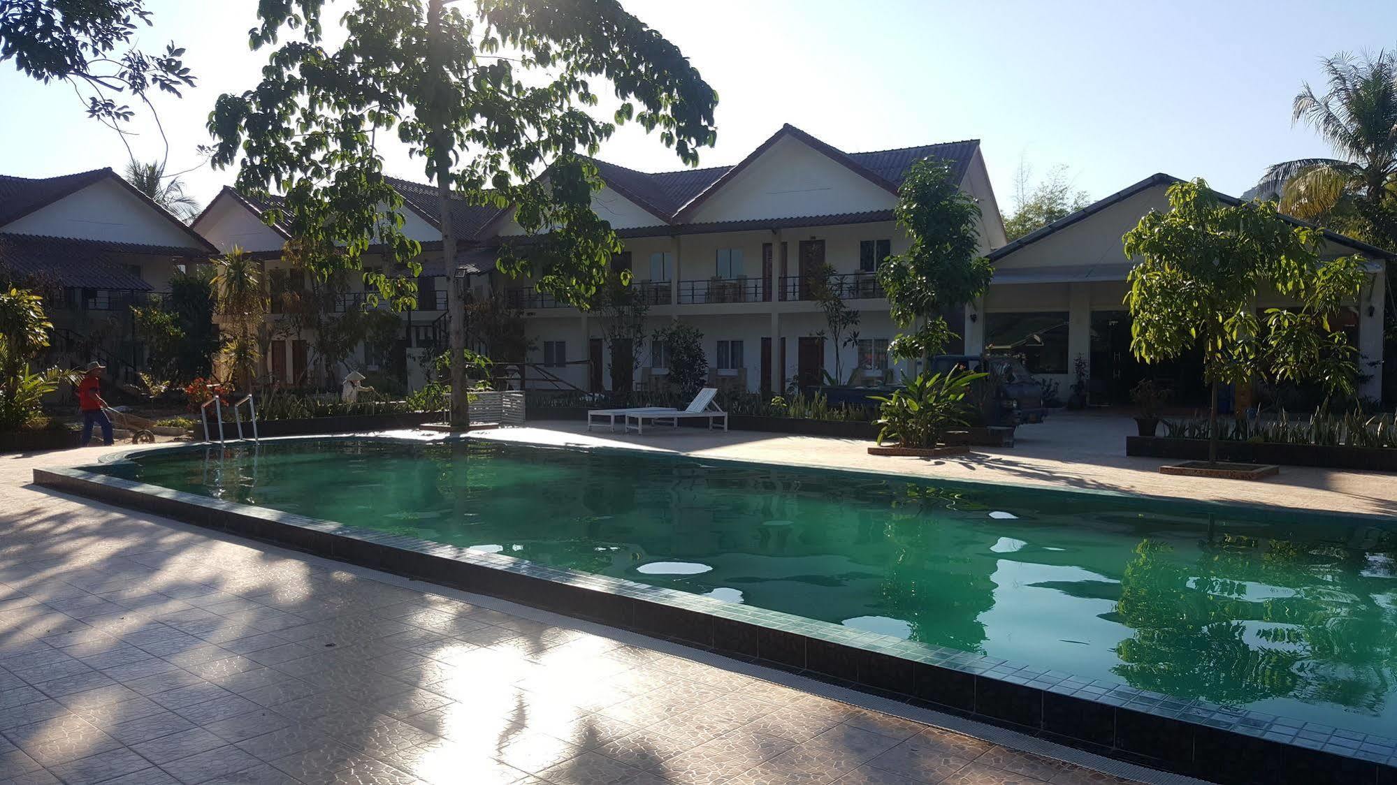 Vangvieng Boutique Hotel Vangviang Kültér fotó